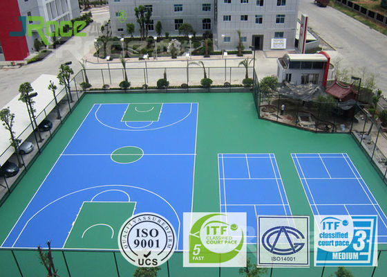 Çin Profesyonel Spor Mahkemesi Döşeme, Kapalı Yüzeyler ile Açık Badminton Mahkemesi Tedarikçi