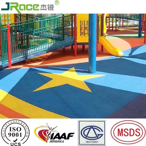 Anti Slip Epdm Rubber Flooring Granules For Children Kids Amusement Park